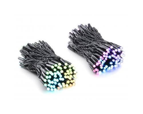 Гірлянда Twinkly Smart LED Pro Strings RGBW 250, подвійна лінія, AWG22, IP65, (TWP-S-CA-2X125SPP-B)