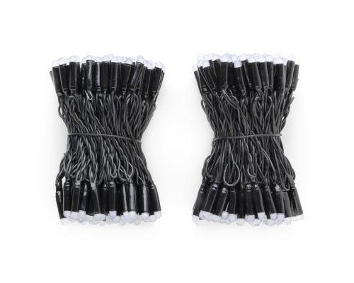 Гірлянда Twinkly Smart LED Pro Strings RGBW 250, подвійна лінія, AWG22, IP65, (TWP-S-CA-2X125SPP-B)