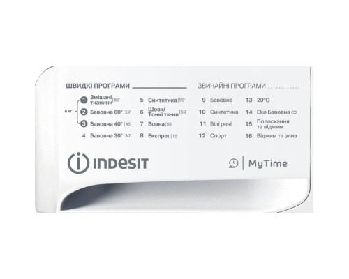 Пральна машина Indesit OMTWSE61051WKUA