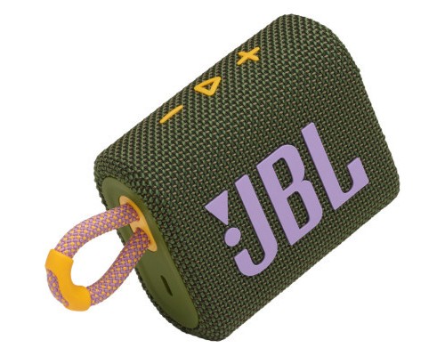 Акустична система JBL Go 3 Green (JBLGO3GRN) 