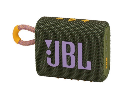 Акустична система JBL Go 3 Green (JBLGO3GRN) 
