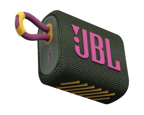 Акустична система JBL Go 3 Green (JBLGO3GRN) 