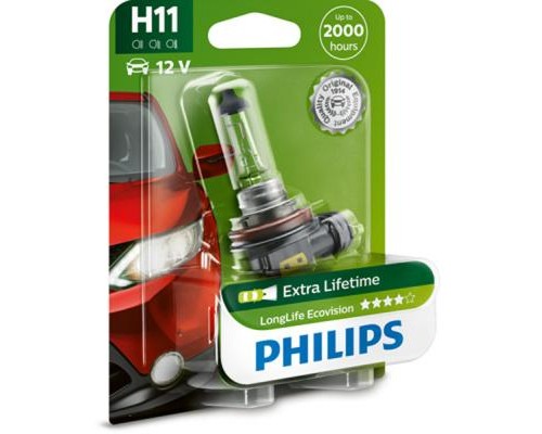 Автолампа Philips галогенова 55W (12362 LLECO B1)