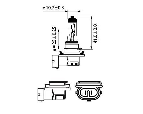 Автолампа Philips галогенова 55W (12362 LLECO B1)