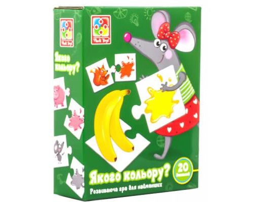 Розвиваюча іграшка Vladi Toys Якого кольору?, українська мова (VT1804-29)