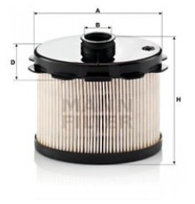 Фільтр паливний Mann PU1021X