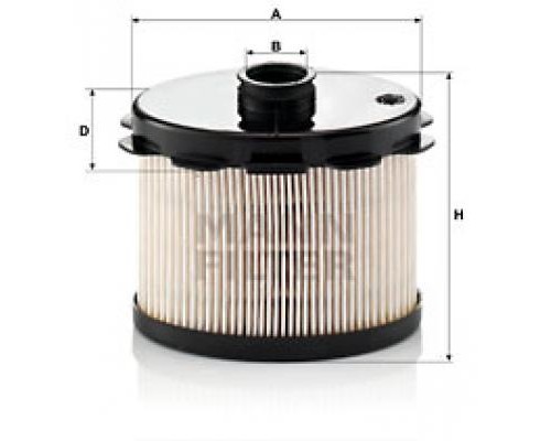 Фільтр паливний Mann PU1021X