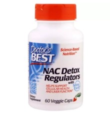 Вітамін Doctor's Best NAC (N-Ацетил-L-Цистеин) Детоксічние Регулятори, Seleno Exce (DRB-00279)