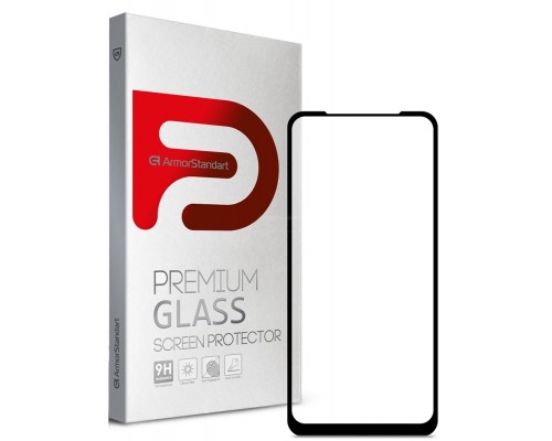 Скло захисне Armorstandart Full Glue Vivo Y30 Black (ARM58356)