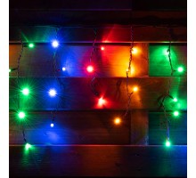 Гірлянда YES! Fun штора LED вулична 80 ламп, IP65, багатобарвна (801168)