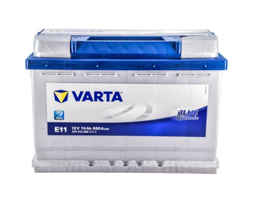 Акумулятор автомобільний Varta Blue Dynamic 74Аh (574012068)