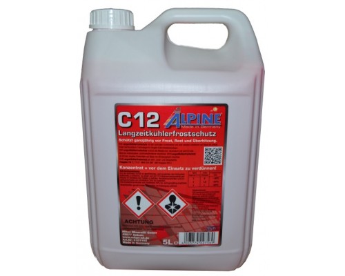 Антифриз Alpine C12 -36C чер, 5л (5,5кг.) (RM 1185-5)