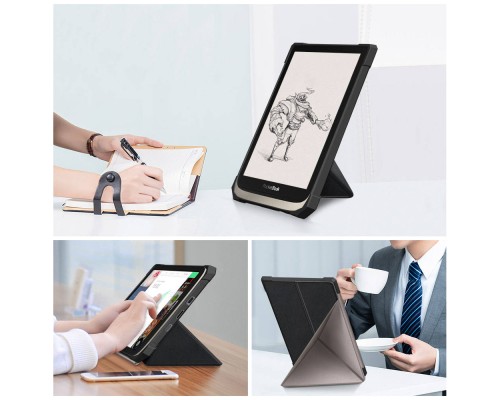 Чохол до електронної книги BeCover Ultra Slim Origami PocketBook 740 Inkpad 3 / Color / Pro Red (707457)