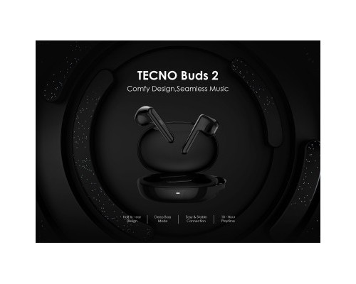 Навушники Tecno Buds 2 Black (4895180765681)