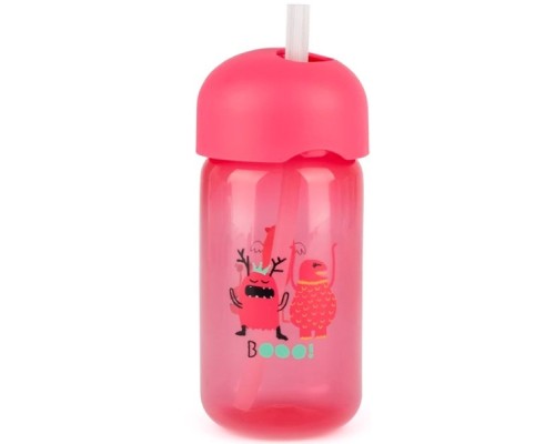 Поїльник-непроливайка Suavinex Історії маленьких монстрів пляшка рожева (400766)