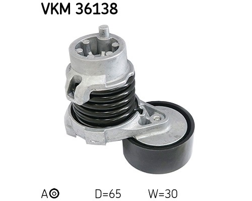 Ролик натягувача ременя SKF VKM 36138