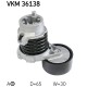 Ролик натягувача ременя SKF VKM 36138