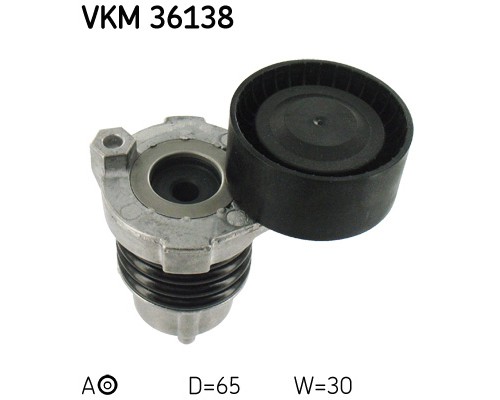 Ролик натягувача ременя SKF VKM 36138