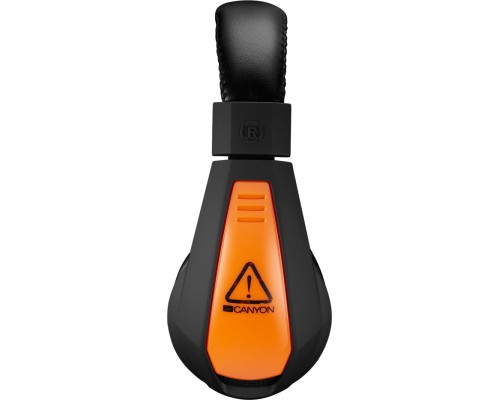 Навушники Canyon Star Raider GH-1A Black-Orange (CND-SGHS1A)