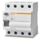 Диференційне реле (ПЗВ) Videx RESIST АС 4п 30мА 10кА 63А (VF-RS10-DR4AC63)