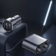 Зарядний пристрій Baseus High Efficiency One to Two Cigarette Lighte Black (CRDYQ-01)