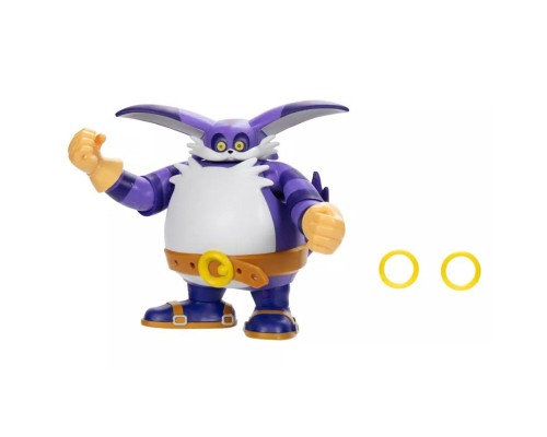 Фігурка Sonic the Hedgehog з артикуляцією - Модерн Кіт Біг 10 см (41680i-GEN) Фігурка Sonic the Hedgehog з артикуляцією - Модерн Кіт Біг 10 см (41680i-GEN)