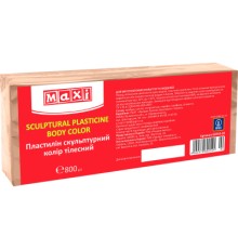 Пластилін Maxi скульптурний тілесний 800 г (MX60254-02)