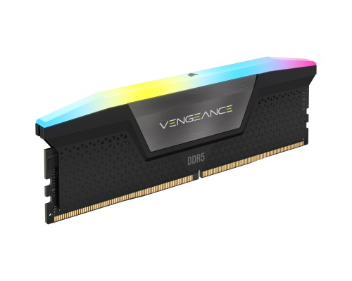 Модуль пам'яті для комп'ютера DDR5 32GB (2x16GB) 5200 MHz Vengeance RGB Corsair (CMH32GX5M2B5200C40)