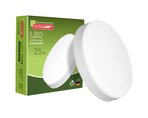 Світильник Eurolamp GL 25W 5000K (LED-NLR-25/5)