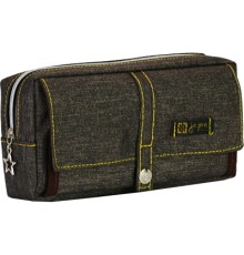 Пенал Cool For School 2 відділення Коричневий (J-2628-brown)