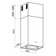 Витяжка кухонна GRANADO Segovia 2614-1200 inox (GCH6236377)