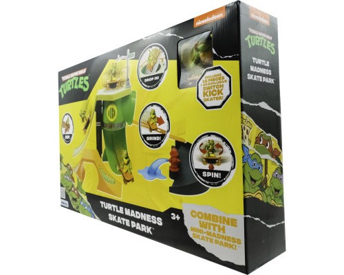 Ігровий набір Funrise TMNT Черепашки-ніндзя класичні Чумовий скейт-парк (71044)