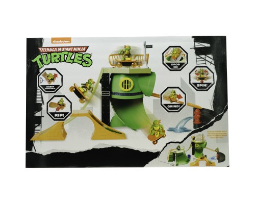 Ігровий набір Funrise TMNT Черепашки-ніндзя класичні Чумовий скейт-парк (71044)