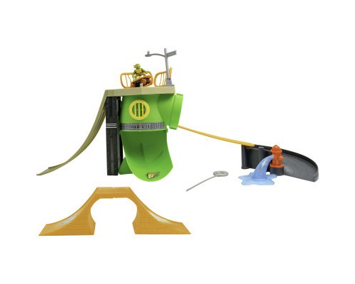 Ігровий набір Funrise TMNT Черепашки-ніндзя класичні Чумовий скейт-парк (71044)