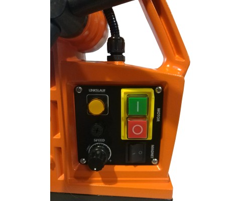 Свердлильний верстат GTM з електромагнітним тримачем 1700Вт OND-48/2WDO 100-510 об/хв., кейс (OND-48/2WDO)