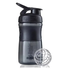 Шейкер спортивний BlenderBottle SportMixer Flip 20oz/590ml Black (SM 20oz Black)