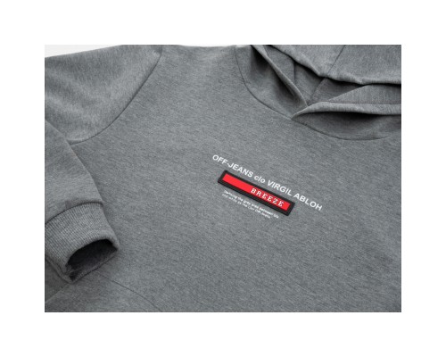 Кофта дитяча Breeze худі (19205-140B-gray)