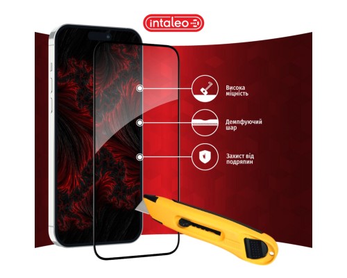 Скло захисне Intaleo Full Glue Apple iPhone 15 (1283126575242)