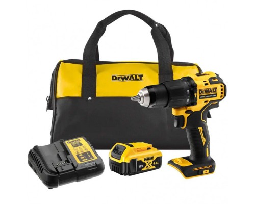 Шуруповерт DeWALT XR Li-Ion 18V, 4Ah, 65 Нм, кейс (DCD709M1)