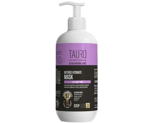 Маска для тварин Tauro Pro Line Ultra Natural Care Intense Hydrate Mask 400 мл (TPL63595) Маска для тварин Tauro Pro Line Ultra Natural Care Intense Hydrate Mask 400 мл (TPL63595)