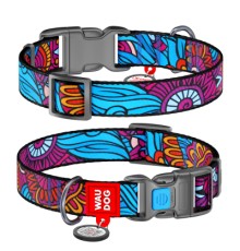 Нашийник для тварин WAUDOG Nylon з QR паспортом 