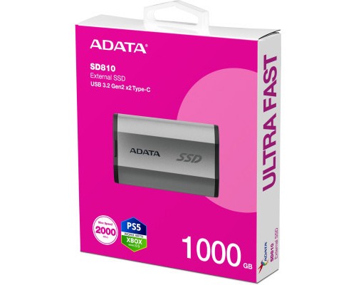 Накопичувач SSD USB 3.2 1TB ADATA (SD810-1000G-CSG)