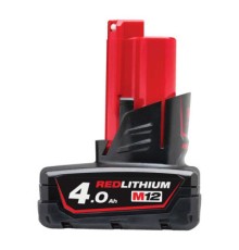 Акумулятор до електроінструменту Milwaukee Li-Ion, M12 B4, 4Ah (4932430065)