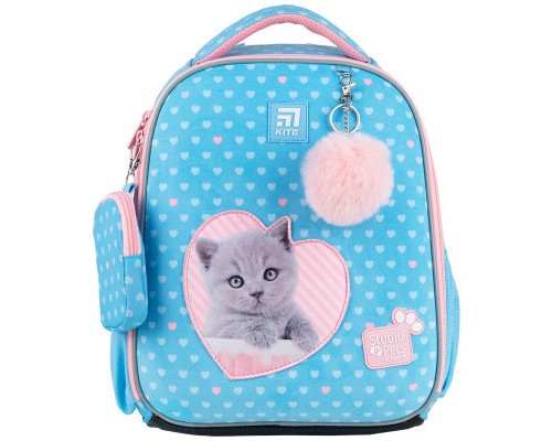 Портфель Kite Education каркасний 555 Studio Pets-1 (SP24-555S-1)