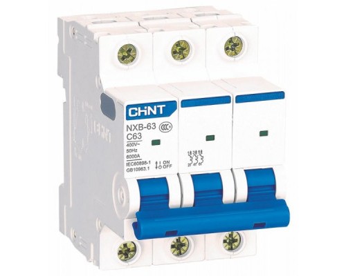 Автоматичний вимикач CHNT NXB-63-3P-C10