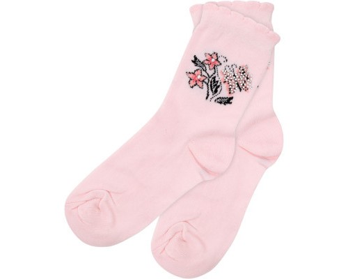 Шкарпетки дитячі BNM з квіточками (M0C0102-0812-7G-pink)