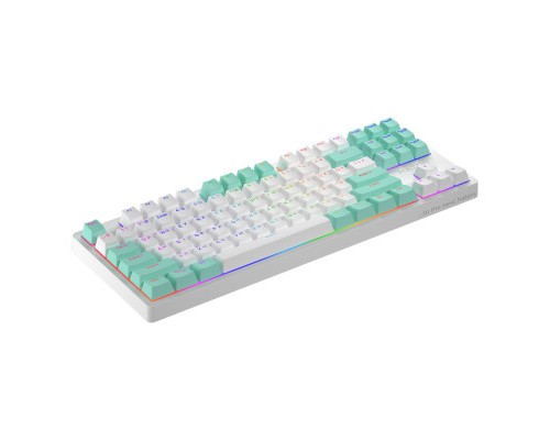Клавіатура Hator Rockfall 2 Mecha Signature Edition USB White/White/Mint (HTK-521-WWM)