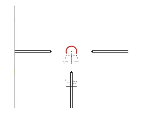 Оптичний приціл Hawke Vantage 30 WA 1-8х24 сітка Tactical BDC - 5.56 з підсвічуванням (14402)