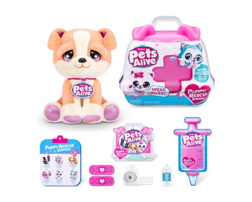 Інтерактивна іграшка Pets & Robo Alive набір-сюрприз Pet Shop Surprise S3 Повторюшка-доктор (9540)