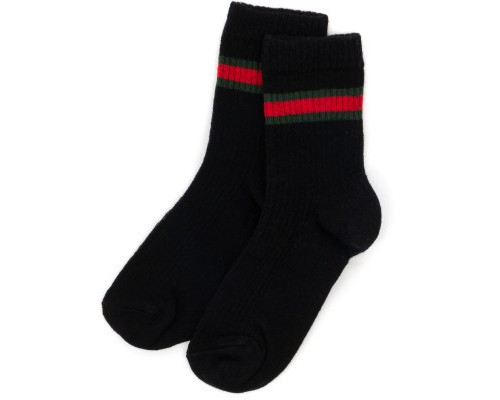 Шкарпетки дитячі UCS Socks зі смужкою (M0C0101-2095-5B-black)